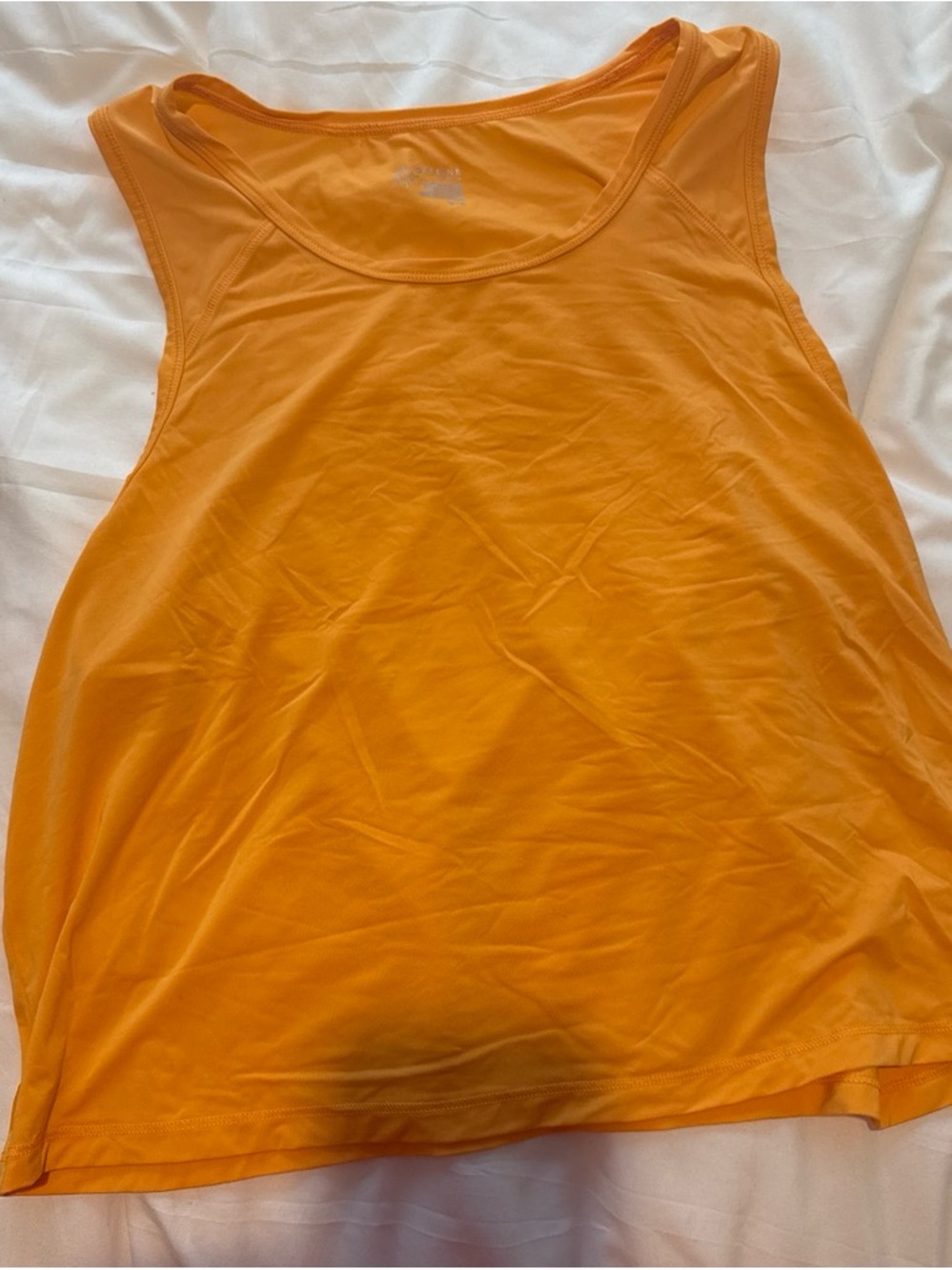 aerie Bright Orange Sleeveless Tank Top